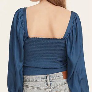 J. Crew Satin Top